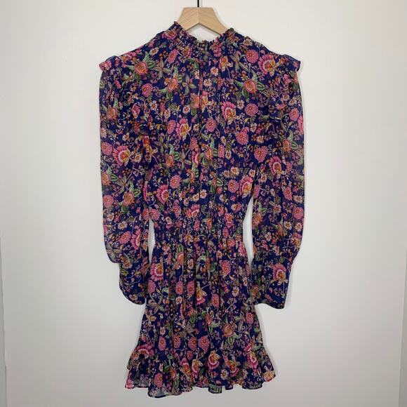 Misa Los Angeles Gianna Mini Dress Falaise Floral Womens Small - Picture 3 of 16